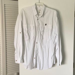 Reel Legends Men's Castaway LS Button Up Shirt